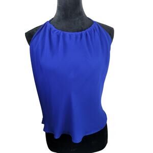 Three Eighty Two Revolve Feja Halter Cobalt Blue Size L